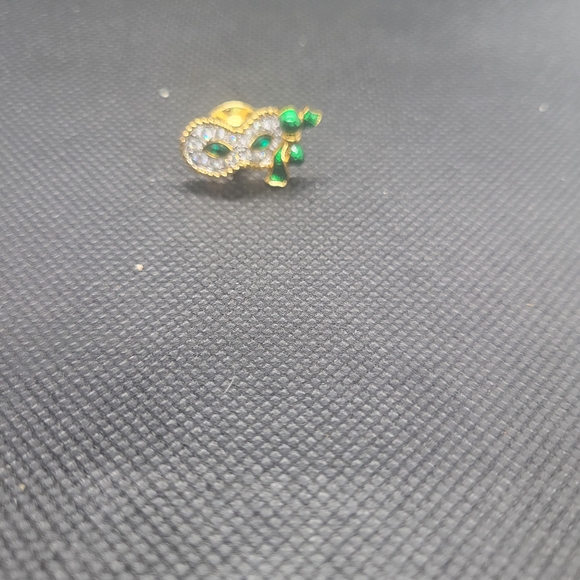 Swarovski Mask Pin - Picture 1 of 4
